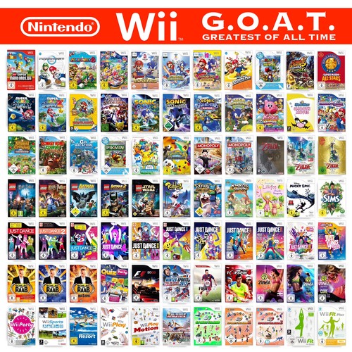 Nintendo wii giochi scelta - a,